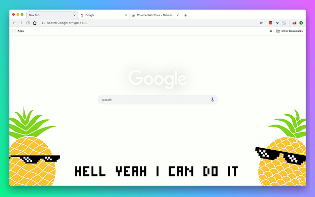 Just Pineapple It [up to 2880×1800]  from Chrome web store to be run with OffiDocs Chromium online